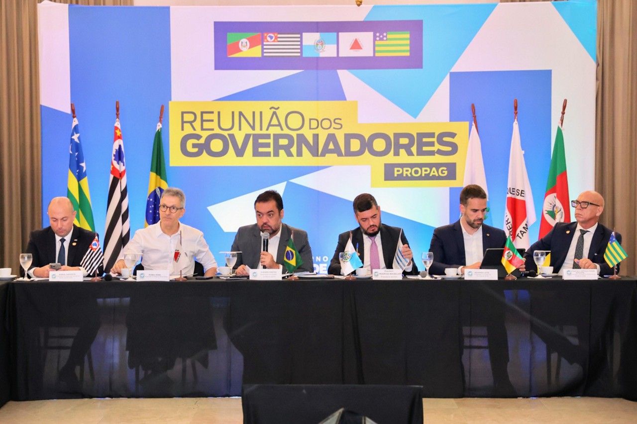 O encontro no Palácio Guanabara, sede do governo do Rio de Janeiro, reuniu nesta sexta-feira (7 de fevereiro), Zema, Castro e Leite