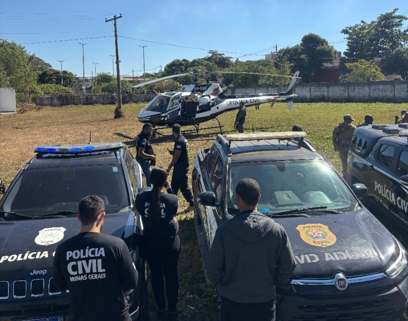 Polícia Civil realiza nova fase de operação contra facções criminosas em Pirapora