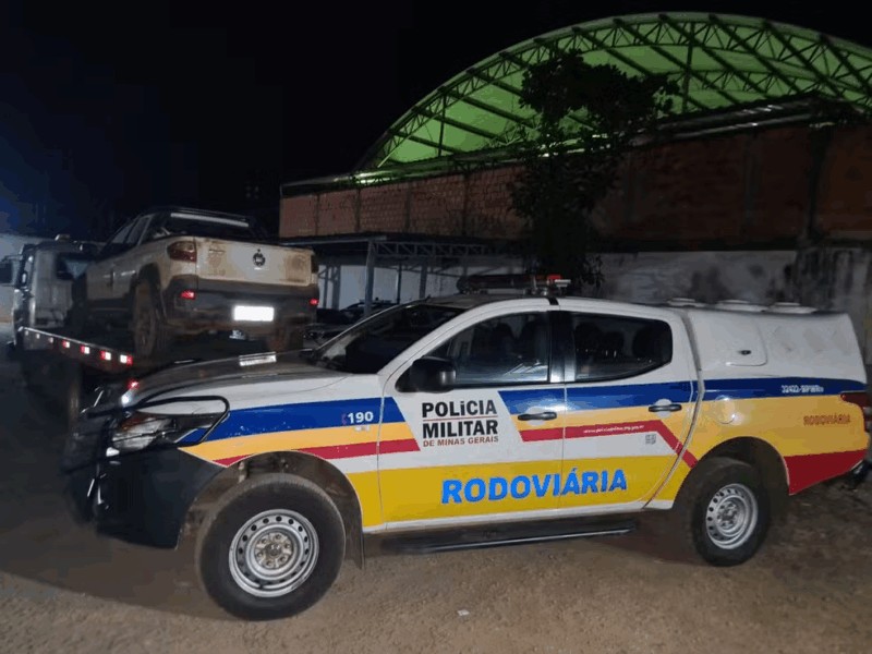 Polícia recupera veículo com sinais de adulteração na zona rural de Coração de Jesus