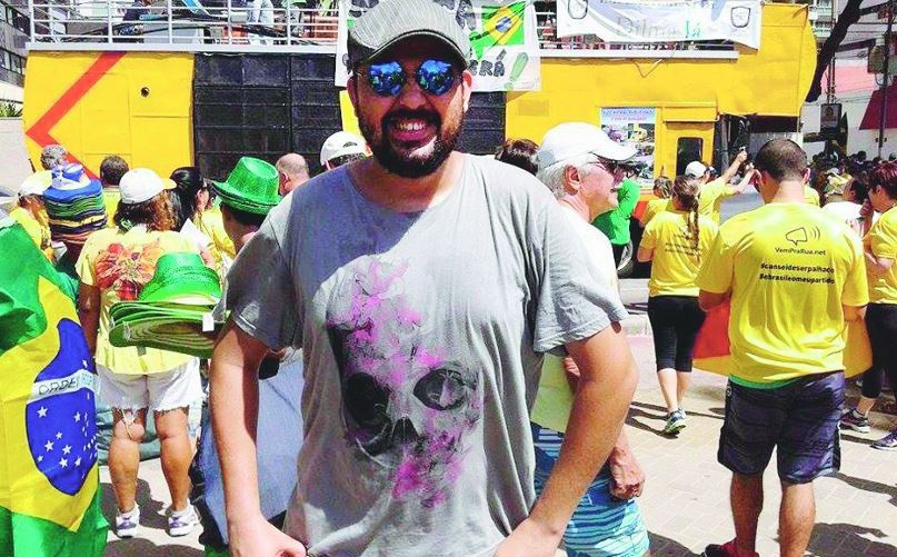 Harryson Almeida Marson, fundador do Partido Nacional Socialista dos Trabalhadores Brasileiros 