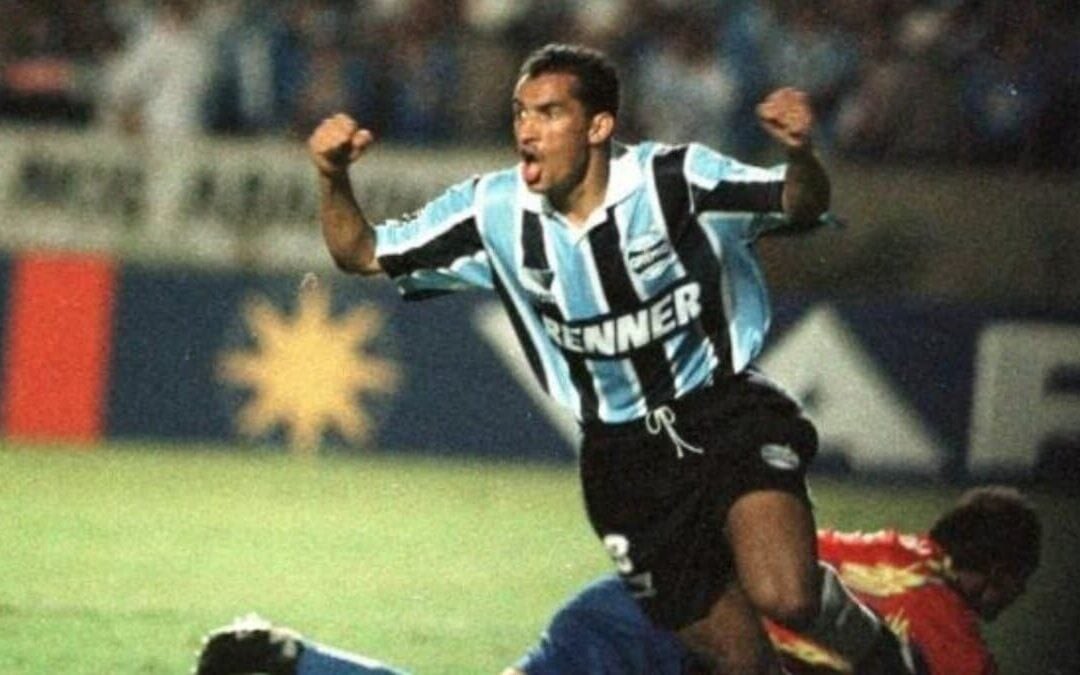 Luís Carlos Goiano foi peça-chave do Grêmio nas conquistas da Libertadores de 1995 e do Brasileirão de 1996. (Foto: Grêmio)