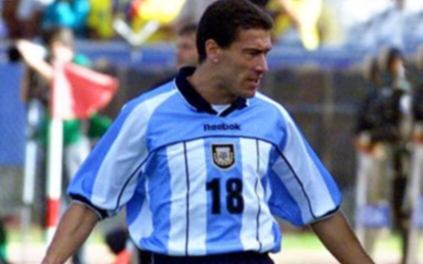 Kily González em ação pela Seleção Argentina durante a Copa América. (Foto: AFP)