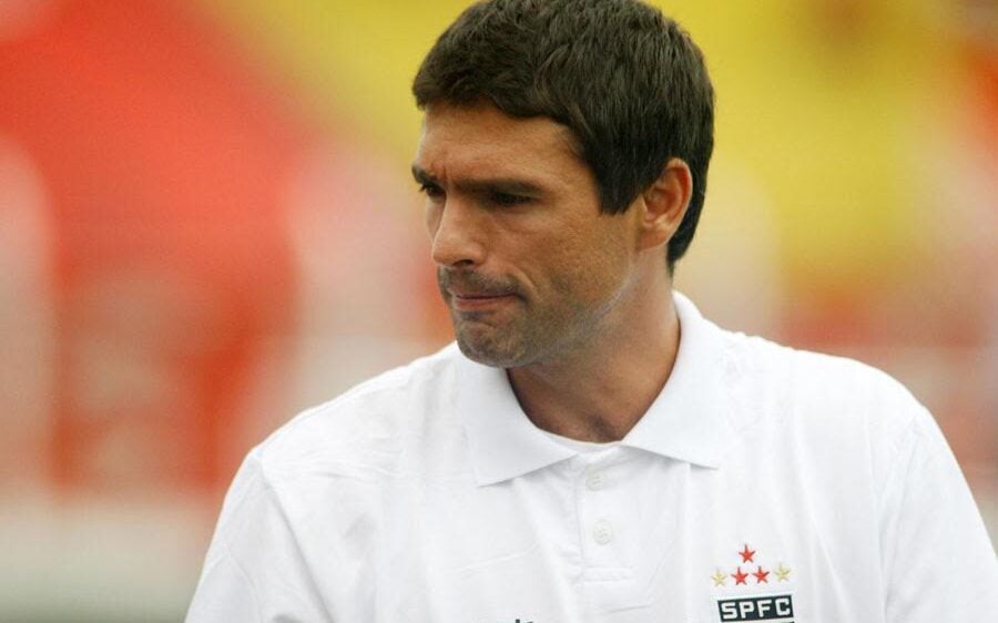 Sérgio Baresi durante sua passagem como técnico do São Paulo. (Foto: SPFC)