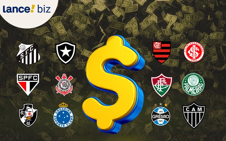 Clubes brasileiros precisam divulgar balanços até o fim do mês (Arte Lance!)