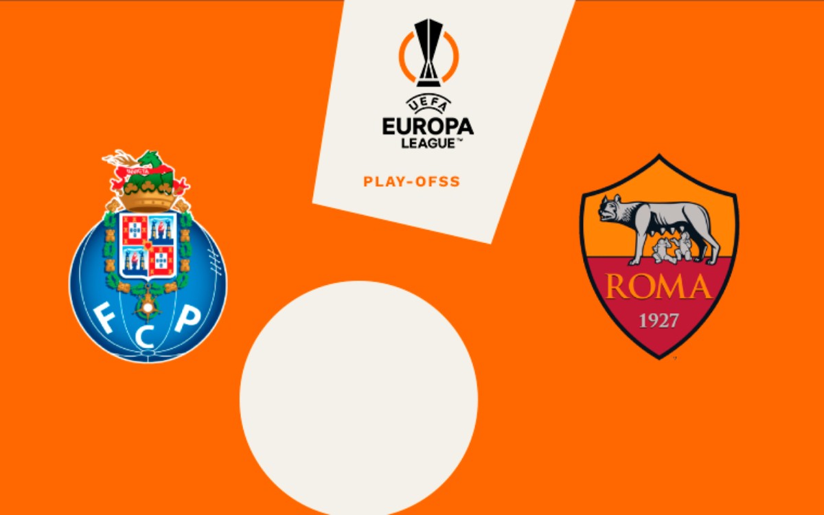 Porto e Roma se enfrentam pelos play-offs da Europa League (Arte: Lance)