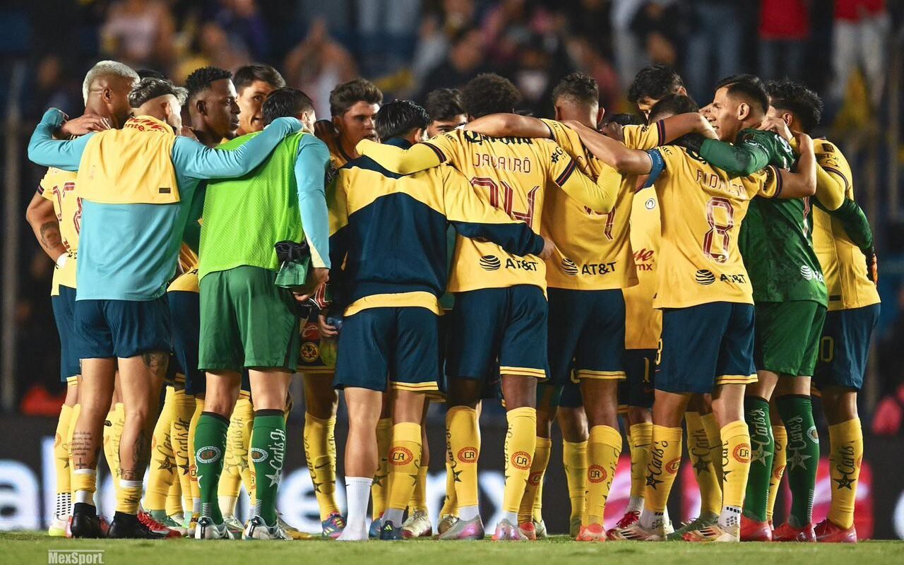 América na final contra o Pachuca (Foto:Reprodução/X)