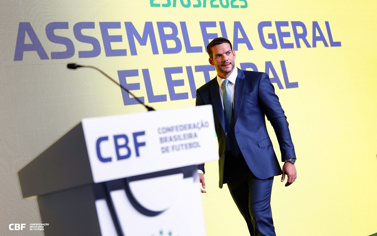 Samir Xaud, presidente da CBF. Foto: Rafael Ribeiro / CBF