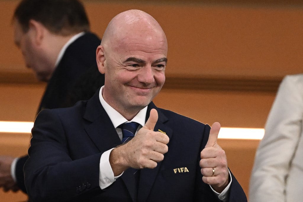 Gianni Infantino é o presidente da Fifa (Foto: Fabrice Colffrini/ AFP)