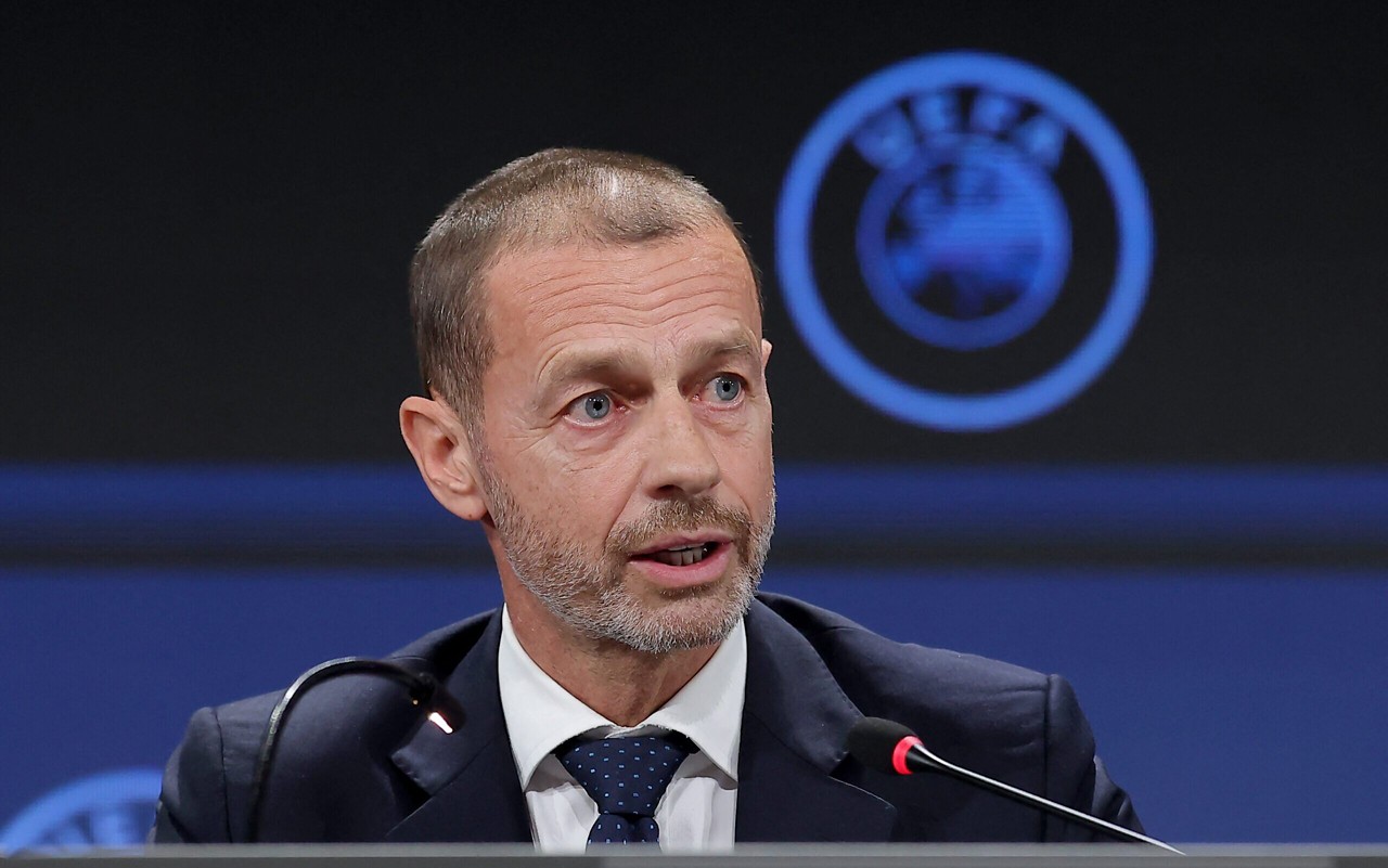 Aleksander Ceferin é presidente da Uefa desde setembro de 2016 (Foto: Predrag Milosavljevic / AFP)