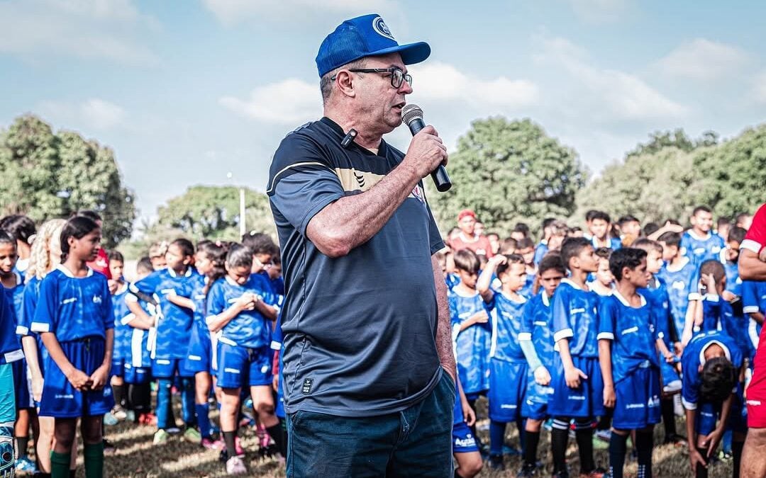 Presidente do Águia de Marabá, Ferreirinha confia em sucesso contra o Fluminense (Foto: Léo Lods/Águia de Marabá)