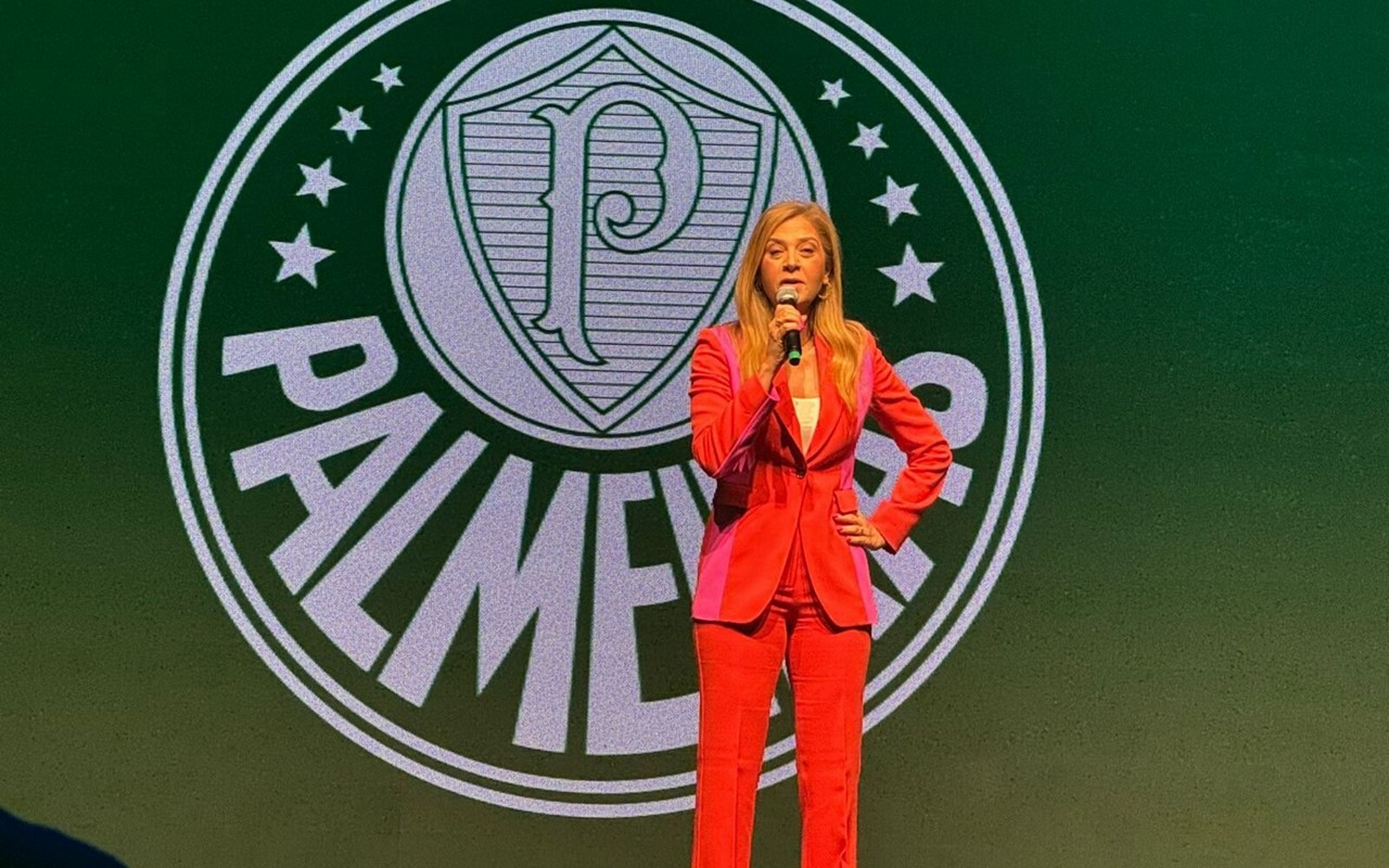 Leila Pereira, presidente do Palmeiras (Foto: Vitor Palhares/Lance!)