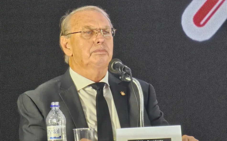 Osmar Stabile, presidente interino do Corinthians (Foto: X/Corinthians)