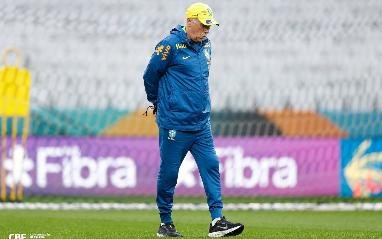 CBF busca por campos com boa qualidade para Carlo Ancelotti na Copa do Mundo (Foto: Rafael Ribeiro/CBF)