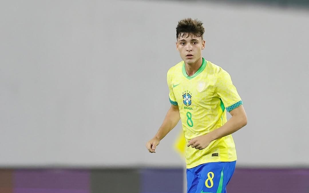 Breno Bidon foi titular na Seleção (Foto: Reprodução)