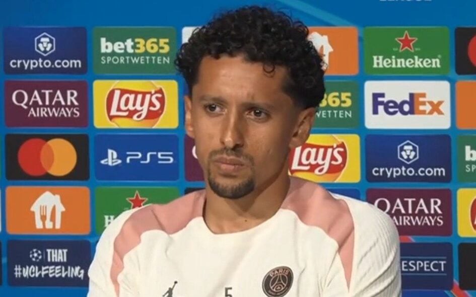 Brasileiro Marquinhos é um dos pendurados no PSG, possível adversário do Palmeiras nas oitavas de final do Mundial de Clubes (Foto: Divulgação PSG)