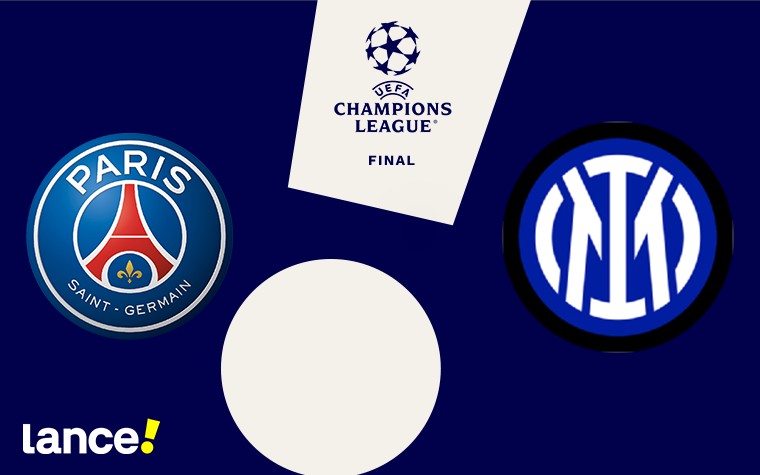 PSG x Inter de Milão - Final - Champions League (Foto: Arte/Lance!)