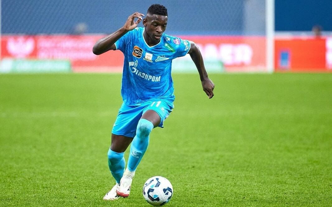 Luiz Henrique em ação pelo Zenit (Foto: Reprodução/Instagram)