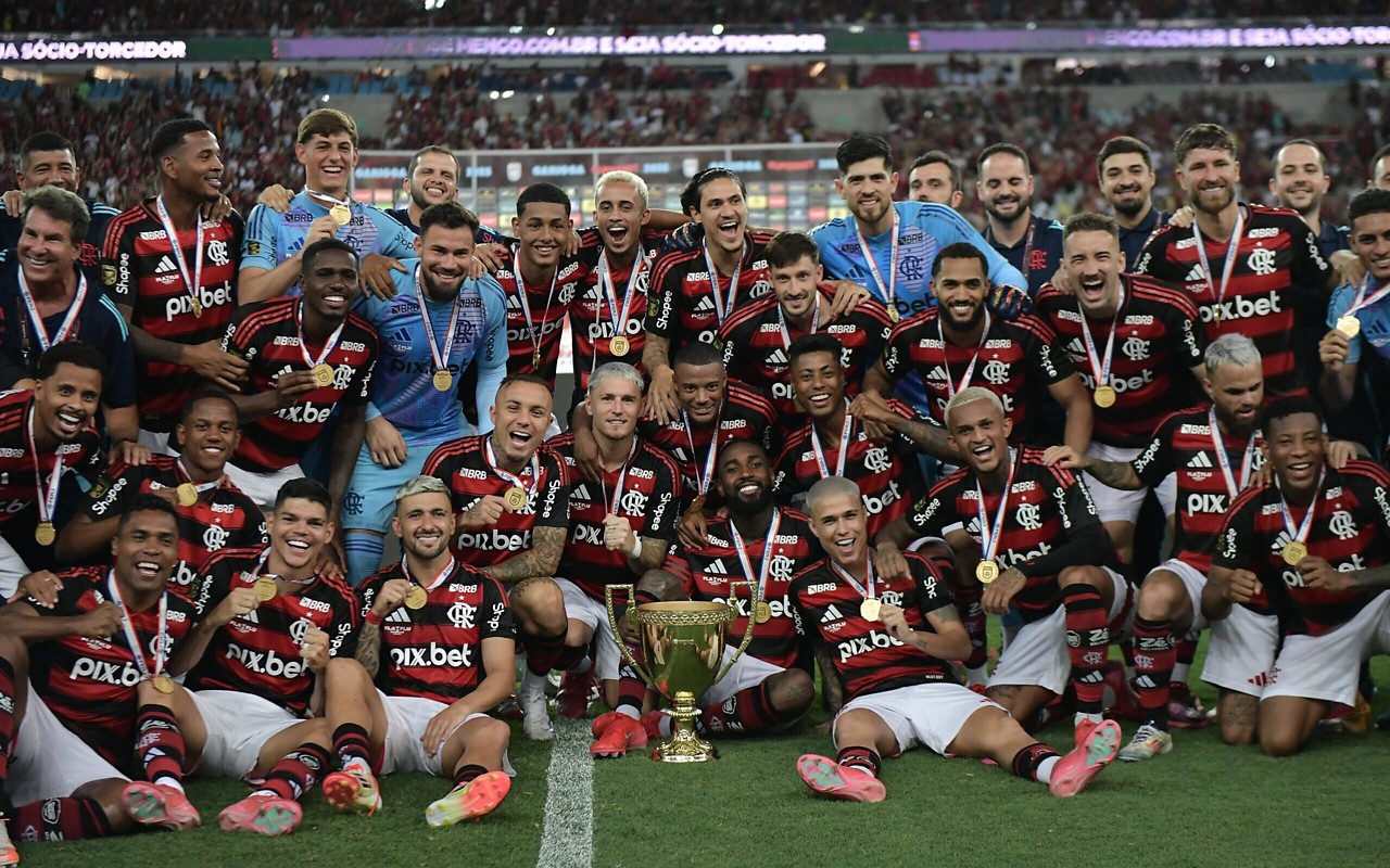 Elenco do Flamengo campeão Carioca 2025