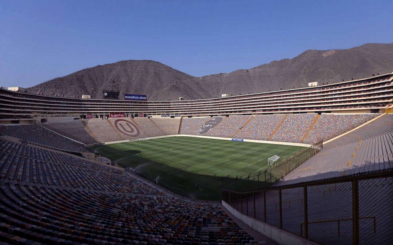 Monumental de Lima pode ser o palco da final da Libertadores 2025 (Foto: Luka Gonzalez/AFP)