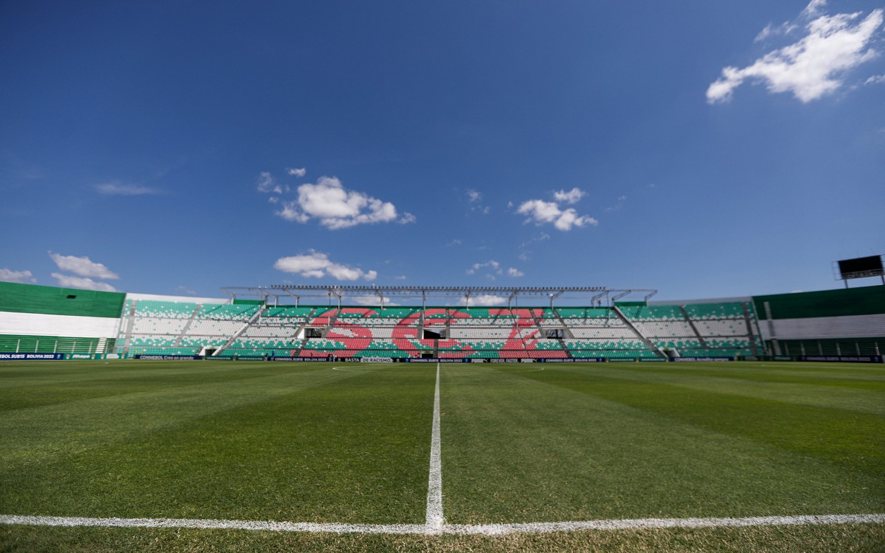 Estádio Ramón Tahuichi Aguilera deve receber a final da Sul-Americana (Foto: Divulgação/Conmebol)