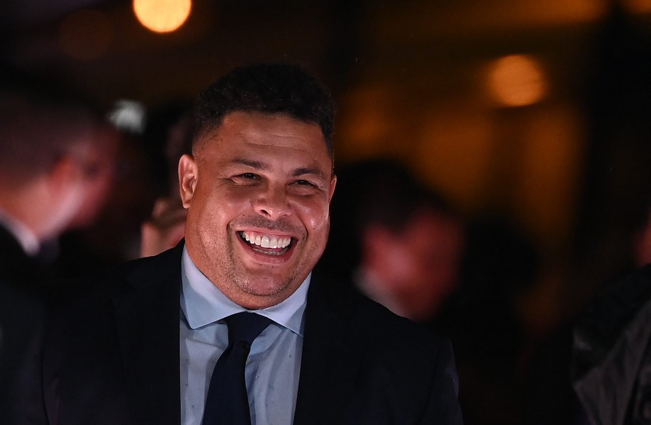 Ronaldo Fenômeno na premiação da Bola de Ouro 2022 (Foto: Franck Fife / AFP)