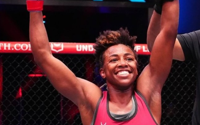 Alexia "Burguesinha" Thainara no Dana White Contender Series (Foto: Reprodução / Instagram)