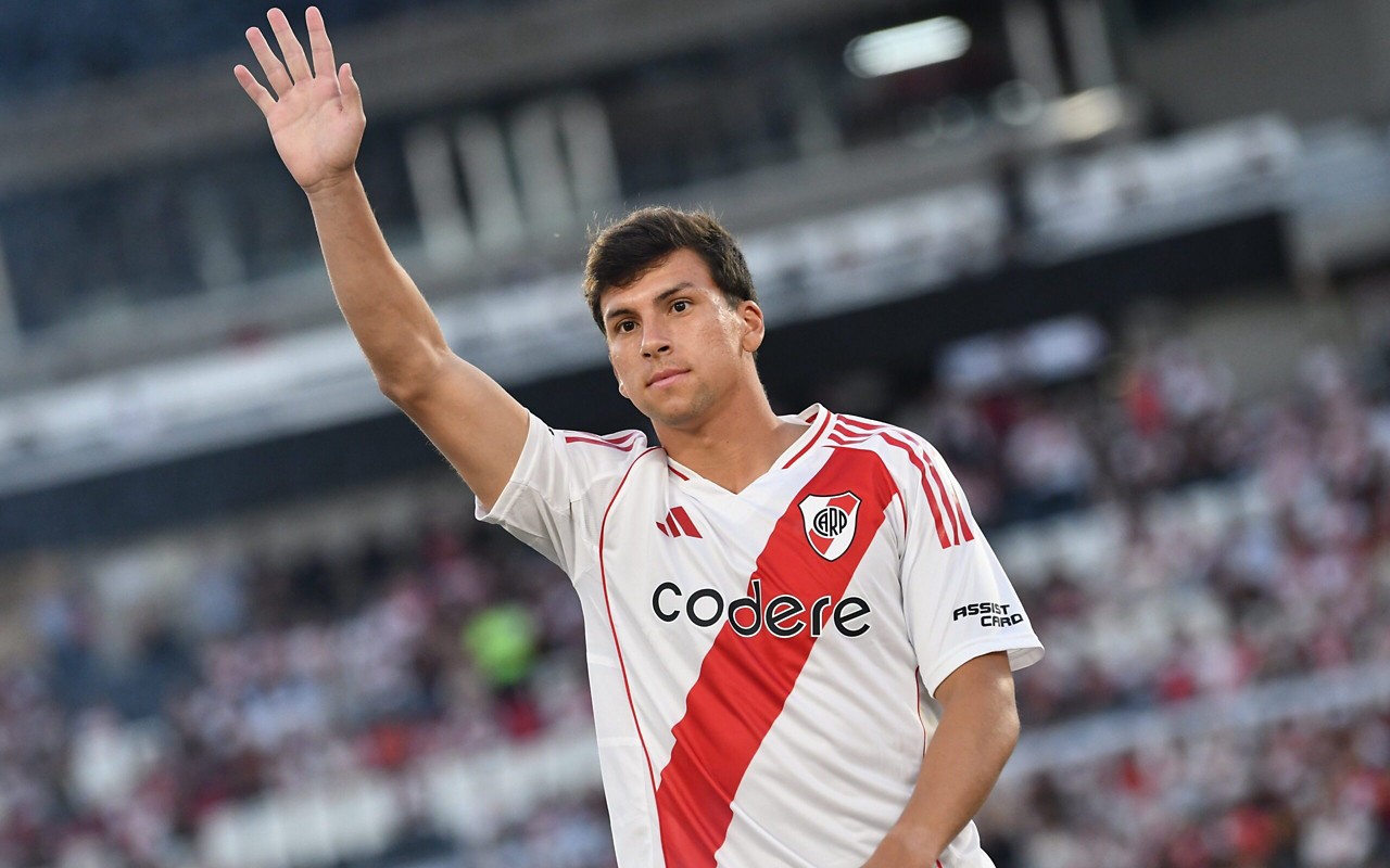 Gonzalo Tapia está na mira do São Paulo (Foto: Divulgação/River Plate)