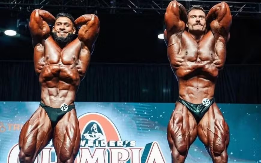 Ramon Dino foi vice-campeão do Mr. Olympia 2022 e 2023 para Cbum (Foto: Reprodução/Instagram)