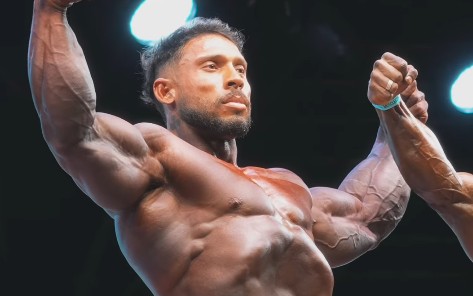 Ramon Dino no Mr. Olympia Brasil (Foto: Reprodução / renan4fitclub)