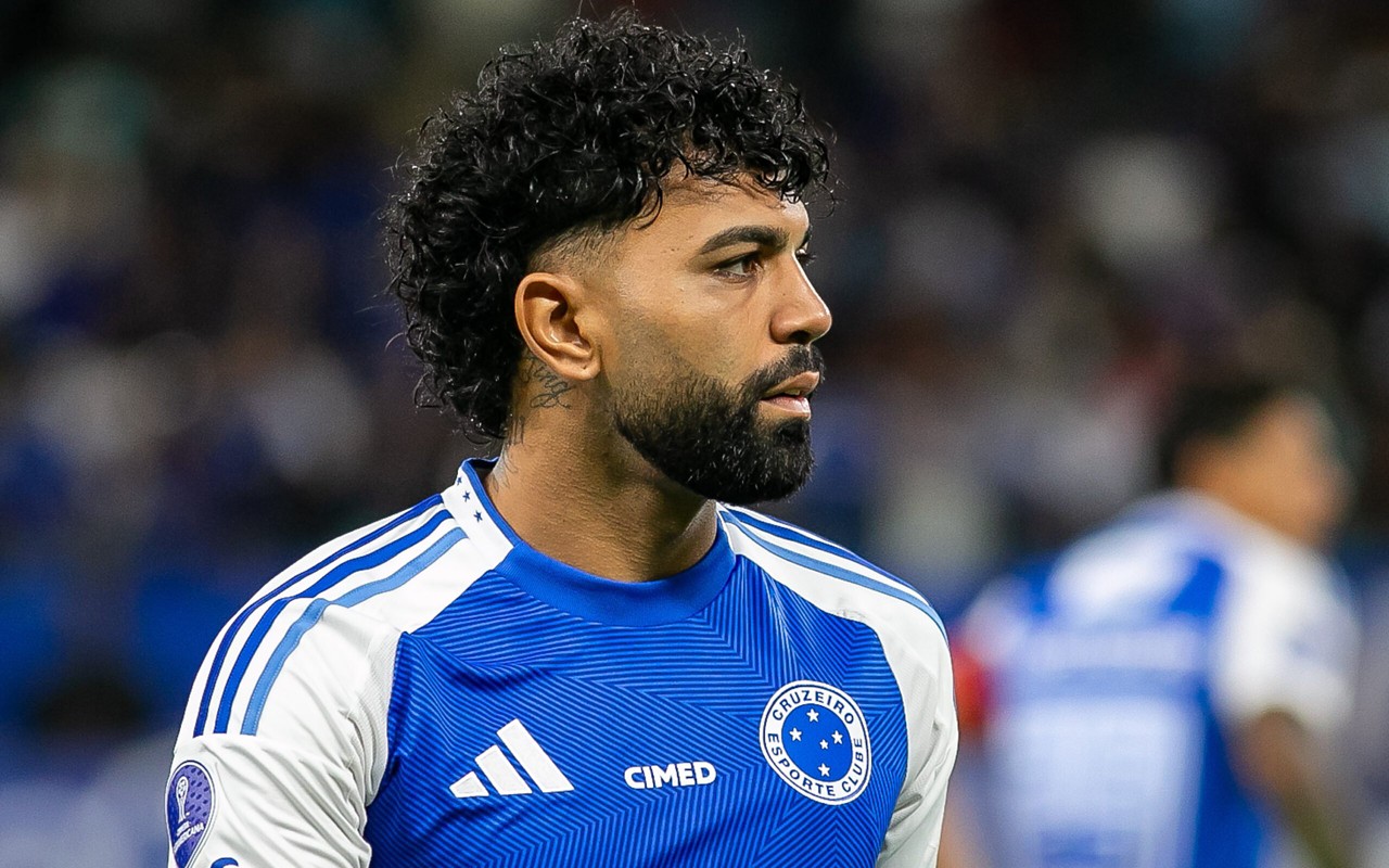 Gabigol marcou da vitória do Cruzeiro na Sul-Americana (Foto: Fernando Moreno/AGIF)