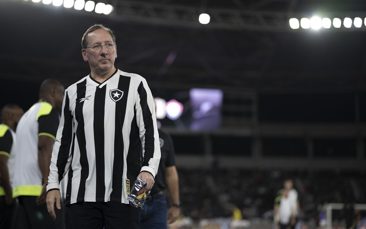 Textor se revoltou com vice do Botafogo na Recopa Sul-Americana (Foto: Jorge Rodrigues/AGIF)