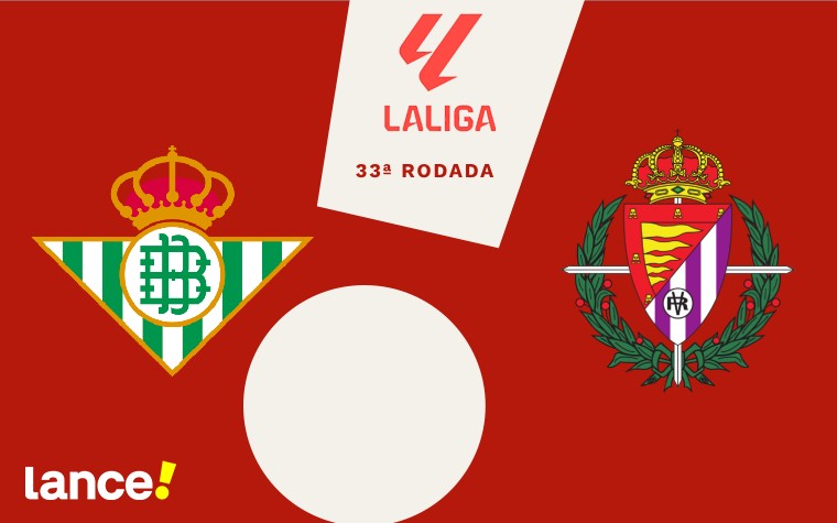 Real Betis x Real Valladolid pela La Liga (Arte: Lance!)