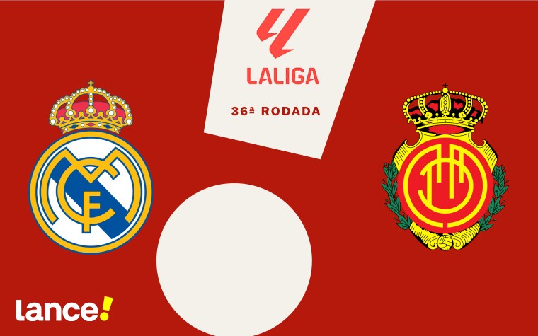 Real Madrid recebe o Mallorca pela 36ª rodada de La Liga (Arte: Lance!)