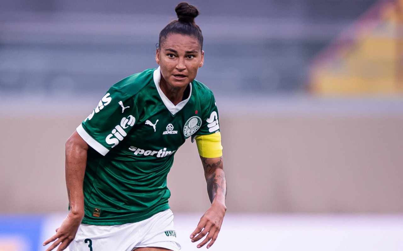 Poliana é uma das capitãs do Palmeiras. (Foto: João Brandino/Divulgação)