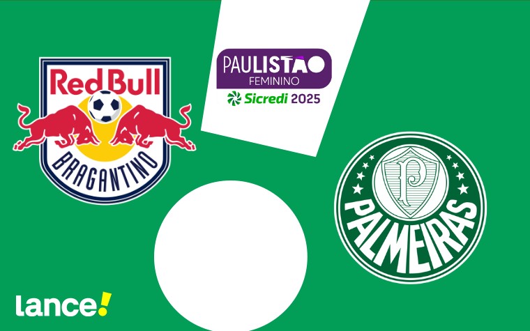Red Bull Bragantino x Palmeiras duelam pelo Paulistão feminino.
