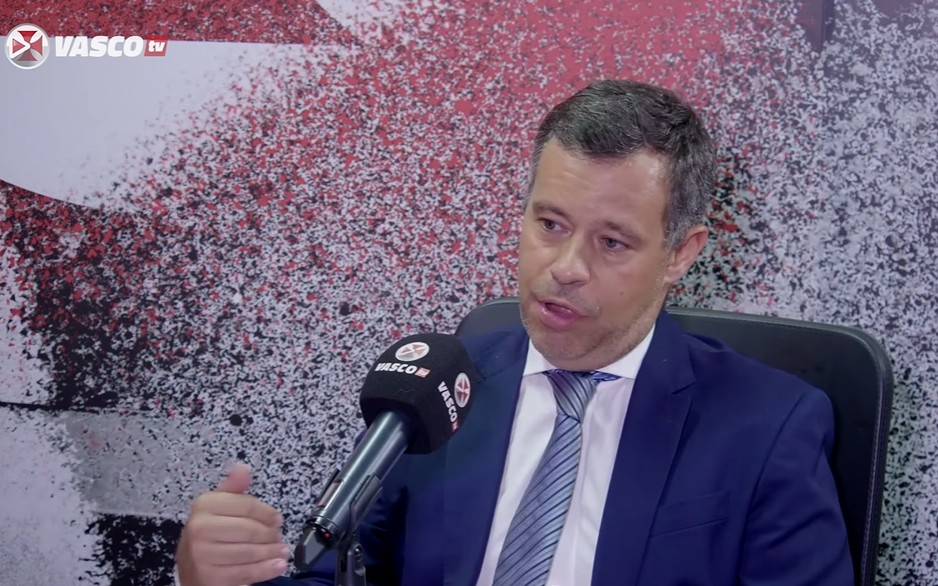 Renato Brito esclareceu dúvidas sobre a reforma de São Januário (Foto: Reprodução/VascoTV)