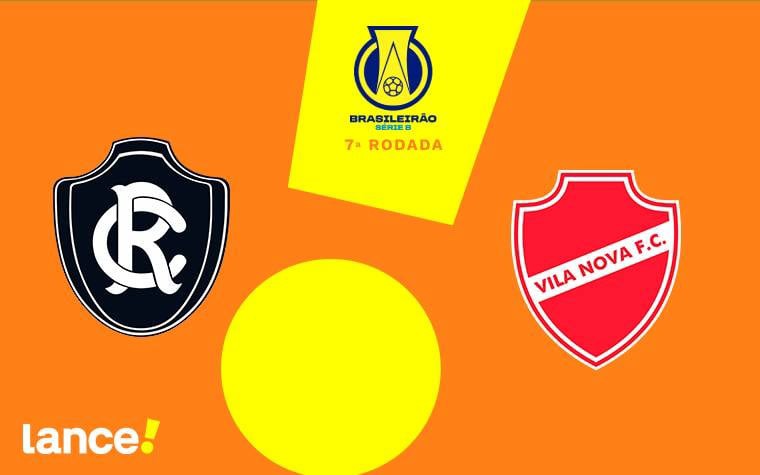 Remo e Vila Nova jogam no Mangueirão, pela Série B. Foto: Arte Lance!
