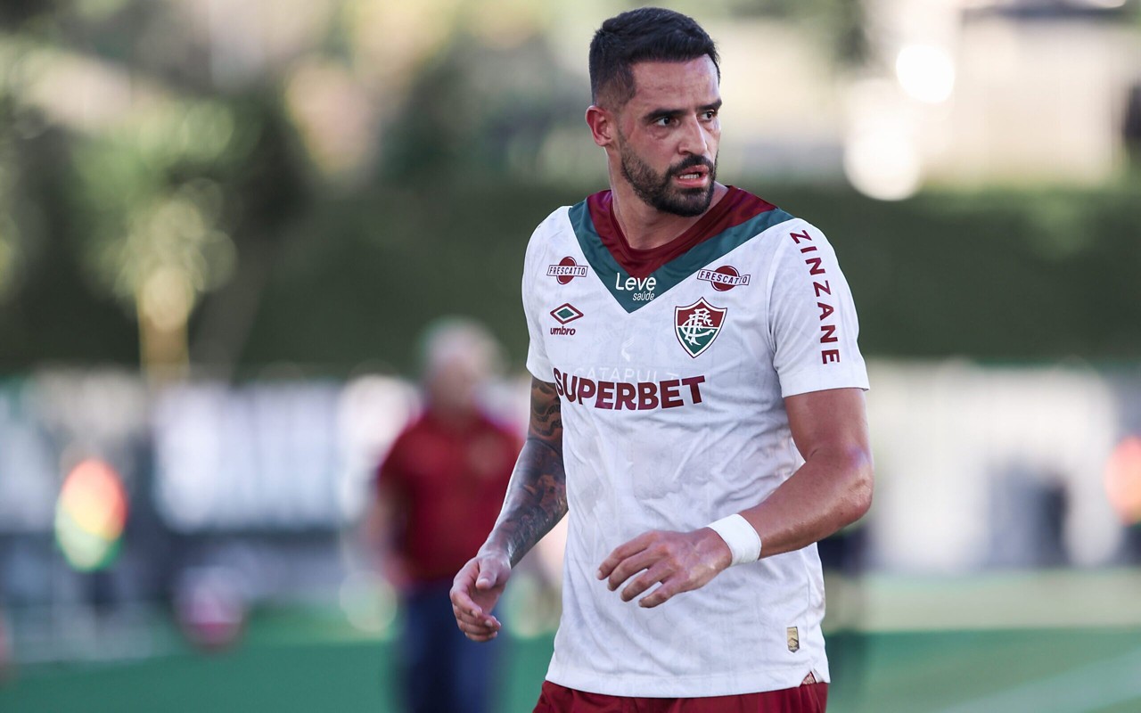 Renato Augusto em sua estreia pelo Fluminense em 2025 contra o Madureira (Foto: Lucas Merçon/Fluminense FC)