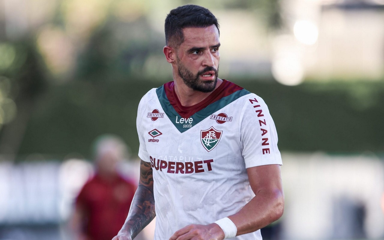 Renato Augusto em sua estreia pelo Fluminense em 2025 contra o Madureira (Foto: Lucas Merçon/Fluminense FC)