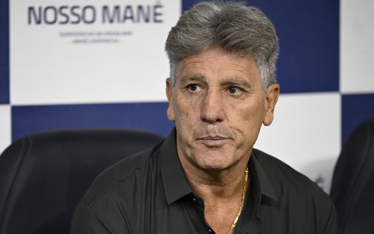 Renato Gaúcho na vitória do Fluminense sobre a Aparecidense (Foto: Mateus Bonomi/AGIF)