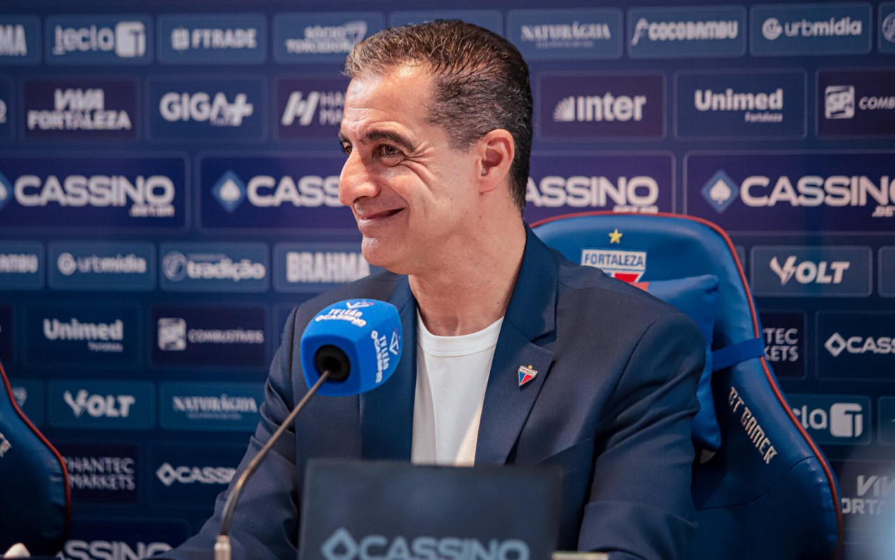 Renato Paiva é o novo treinador do Fortaleza (Foto: Mateus Lotif/Fortaleza EC)