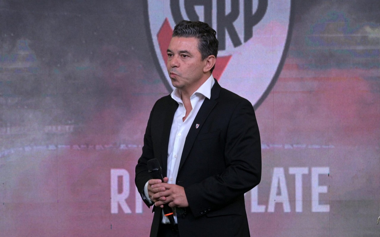 Marcelo Gallardo retornou ao River Plate em agosto de 2024 (Foto: Juan MABROMATA/AFP)