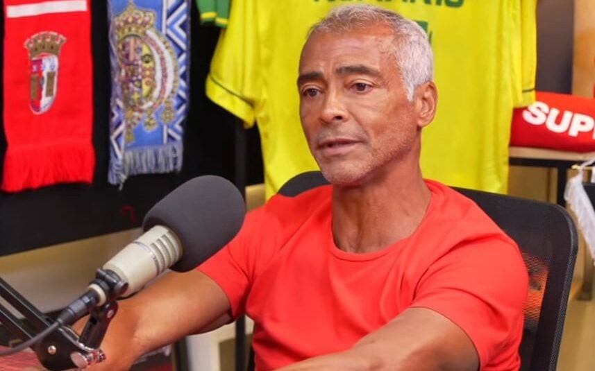 Romário se declarou recentemente para nova namorada (Foto: Reprodução/Youtube)