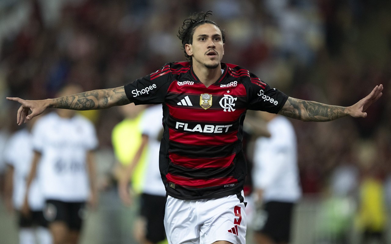 Pedro, atacante do Flamengo