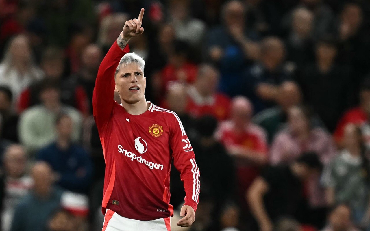 Alejandro Garnacho, do Manchester United (Foto: Paul Ellis/AFP)