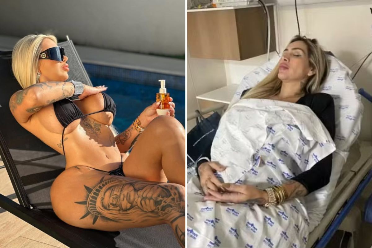 Infleuncer Juju Ferrari é internada em SP devido a aplicação de hidrogel no bumbum