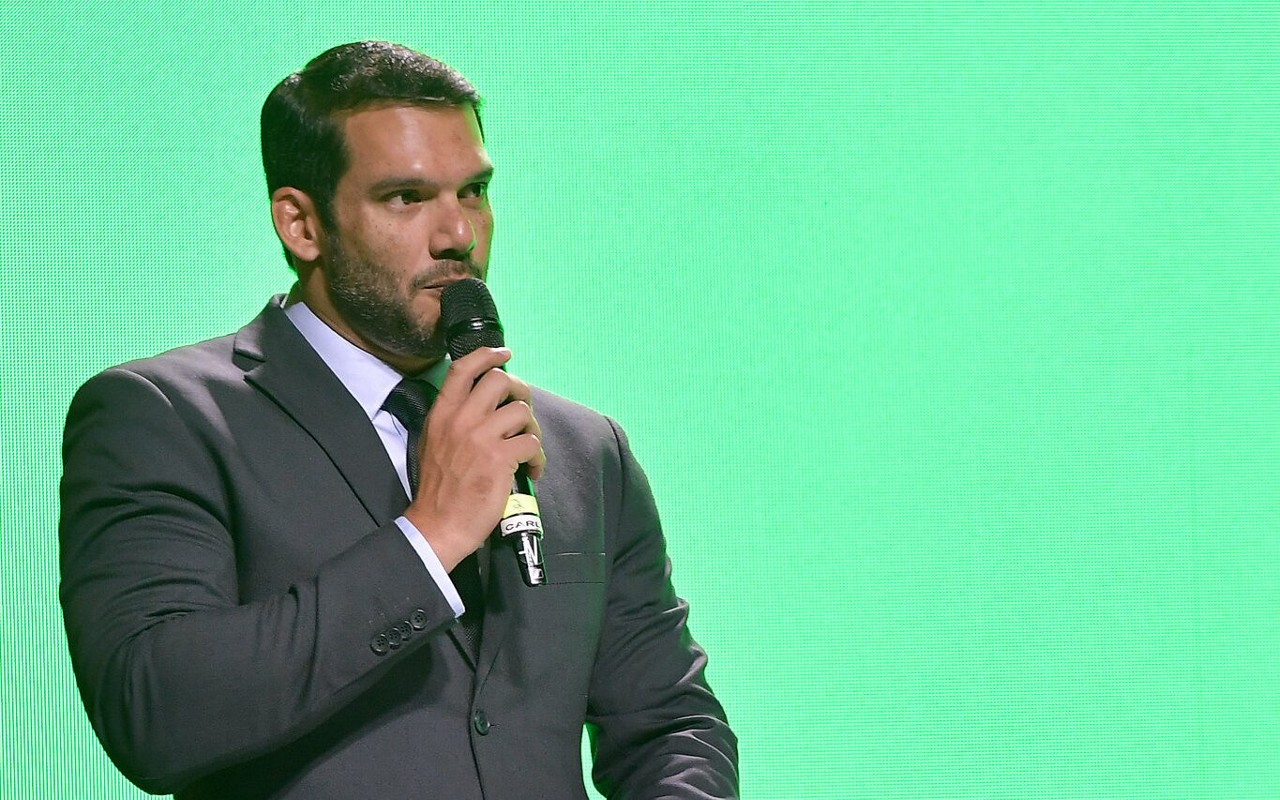 Samir Xaud conversou com o Lance! na Rio Innovation Week (Divulgação/CBF)