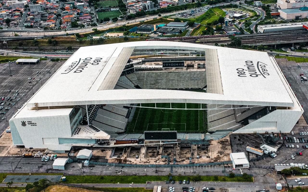 Santos quer mandar partida na Neo Química Arena (Foto: Bruno Granja)