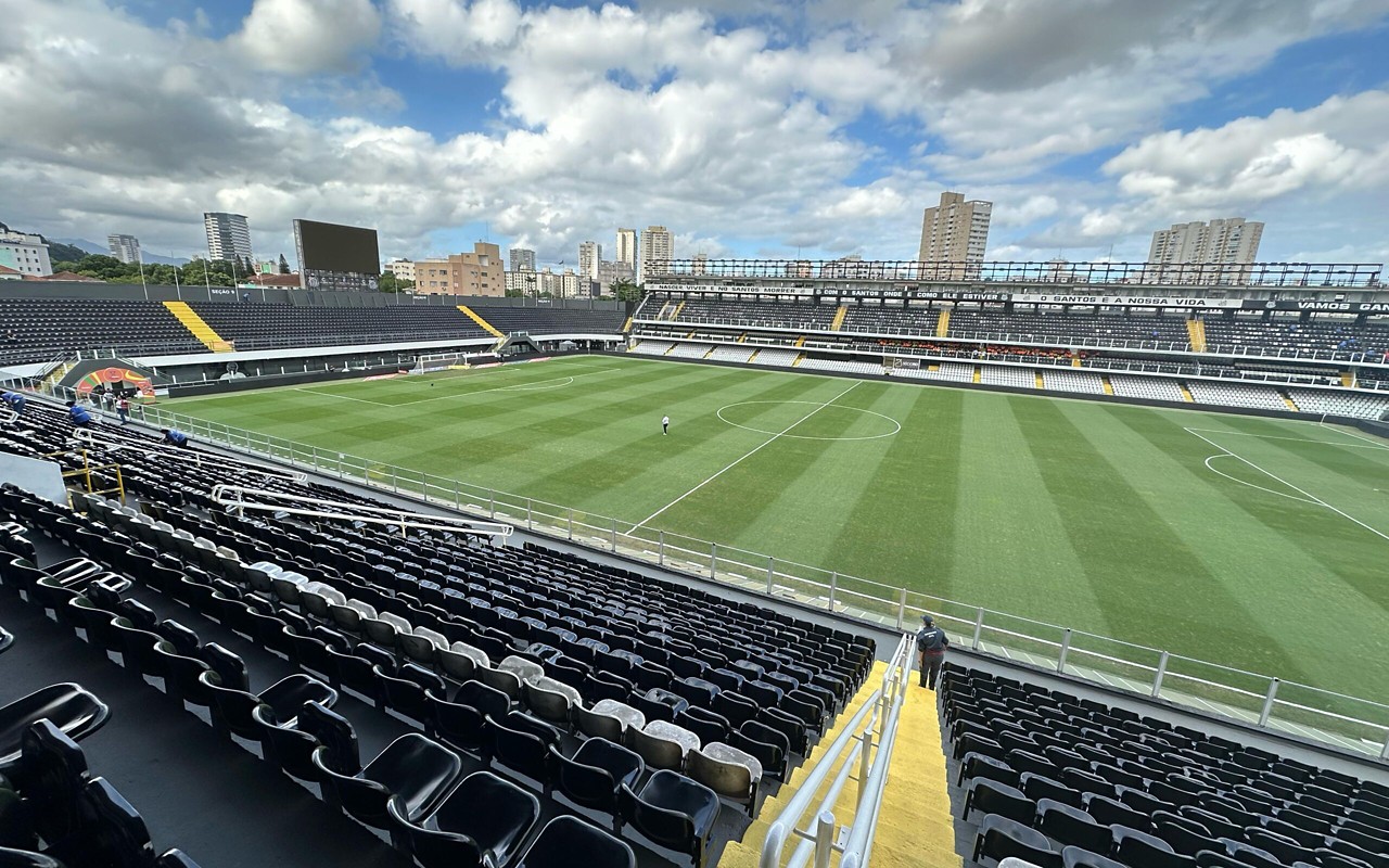 Santos encara o CRB nesta quinta-feira (01), na Vila Belmiro, pela terceira fase da Copa do Brasil. (Foto: Juliana Yamaoka/ Lance!)