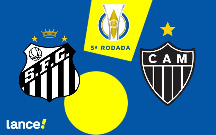 Santos e Atlético-MG duelam pelo Brasileirão feminino.